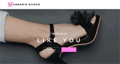 Desktop Screenshot of makersshoes.com